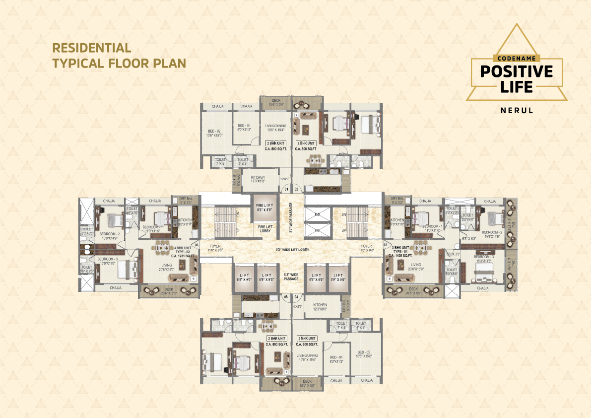 3 BHK Premium